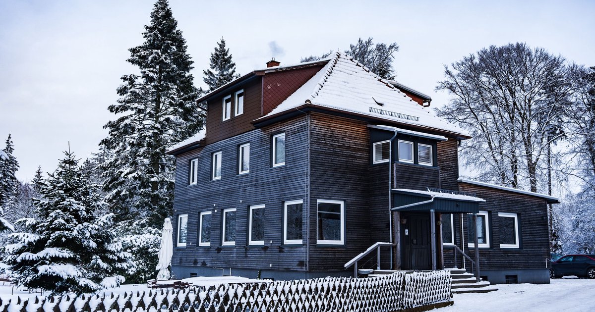 Holzfassade beim Einfamilienhaus