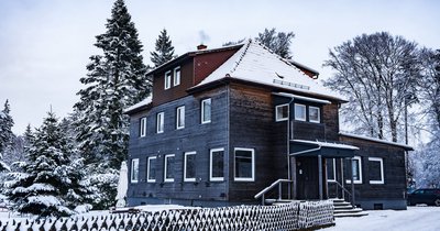 Holzfassade beim Einfamilienhaus